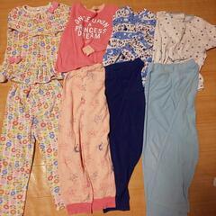 無料  子供 冬物  パジャマ 130Cm  中古服