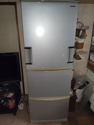 シャープ　冷蔵庫　SJ-WA35S-S