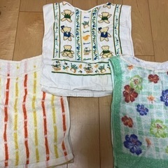 美品　子供用汗取りタオル　3点セット