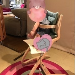 リエンダー　ハイチェア　カラー：ホワイトウォッシュ