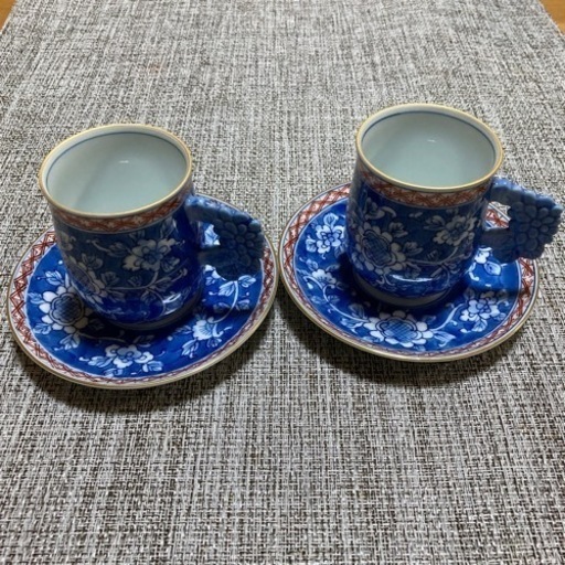 有田焼　華山萬右衛門　コーヒーカップペア