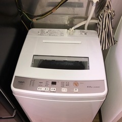 【2021年製 1年2ヶ月使用 35000円で購入】AQUA AQWS60J の画像