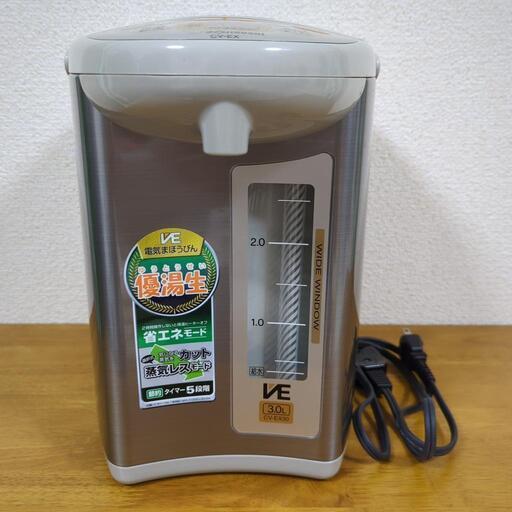 象印　VE電気まほうびん　優湯生　zojirushi