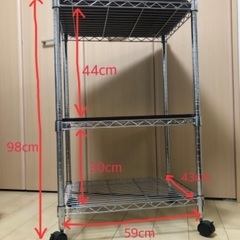 スチールラックの画像