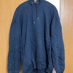【値下げしました】ユニクロU スウェットプルパーカ　サイズL
