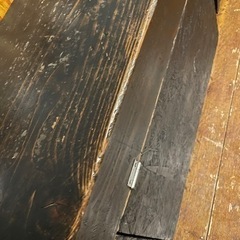 希少　手作り一枚板の長椅子の画像