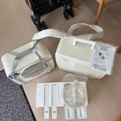 COIZUMI メヤ　コイズミ ポータブルクーラー ラ・クール 本体セット ホワイト 車中泊 キャンピングカー テント等に AC100V 50/60Hz  の画像