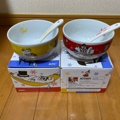 ムーミン食器　スプーン付きボウル　新品