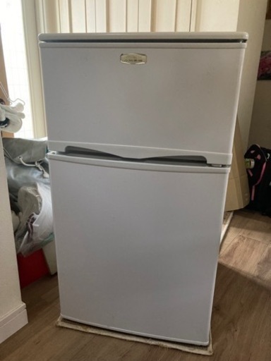 譲ります☆２ドアAR-100☆冷蔵庫96L☆白☆使用してました。