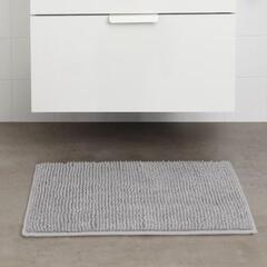 IKEA
バスマット2枚セット　グレーホワイト  40x60 cm