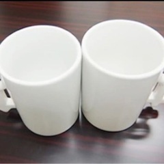 昇華印刷用のカップルマグカップ♂︎♀︎の画像