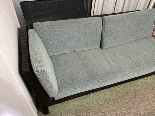 ラタンのソファセット　（購入時8万円）