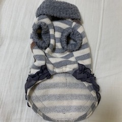 小型犬ペット洋服　鞄付き　美品の画像