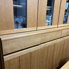 食器棚　二段セットの画像