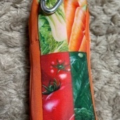 【新品未使用】カラビナ付きエコバッグの画像