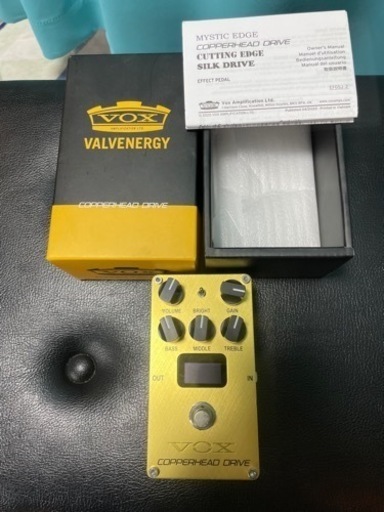 VOX COPPERHEAD DRIVE プリアンプ　オーバードライブ