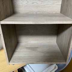 アイリスオーヤマ 棚 本棚 カラーボックス 3段 収納ボックス アッシュブラウン の画像