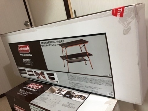 ⭐︎値下げ⭐︎　コールマン　バタフライマルチシェルフ　新品　未開封