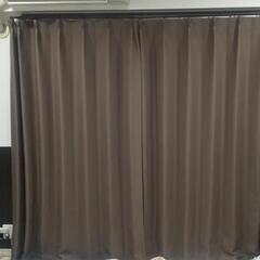 １級遮光カーテン  ブラウン❤️ 美品  お得です！譲り先 決ま...
