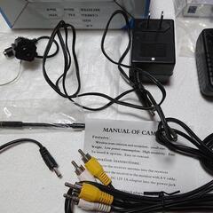 ②美品 超小型 無線式 防犯カメラセットの画像