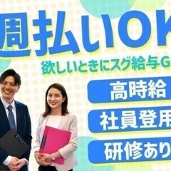 《サプリメントなどの問合せ★》週払い/週3~OK！17時上がりも...