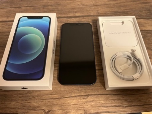 iPhone12 128GB Blue SIMロック解除　残債なし