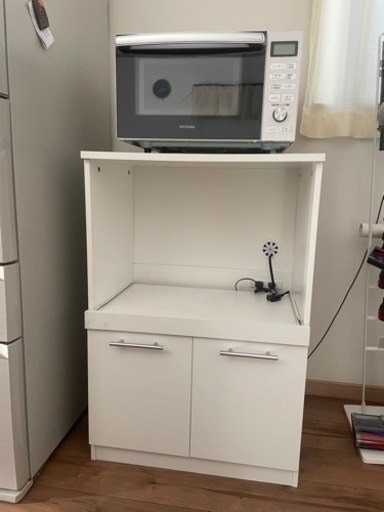 オーブンレンジ18Lとレンジ台　お譲り先が決まりました