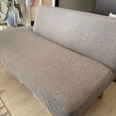 廃盤 unico SULA スーラダイニングソファ◆無印IKEAの画像