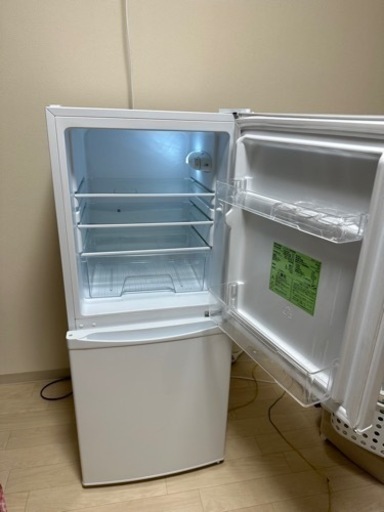 【受け渡し予定済】アイリスオーヤマ 冷蔵庫 一人暮らし 142L 幅50cm 冷凍室3段 53L 最高水準の冷凍機能 2ドア 静音設計