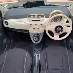 ピカピカ　FIAT ５００c 電動オープン　フィアット　アバルト　イタリアの画像