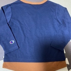 新品タグ付き✨champion✨キッズ100✨チャンピオン✨長袖ロンTの画像
