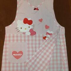 ハローキティー　HELLO KITTY　エプロン　サイズM～Ｌの画像