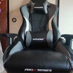 AKRACING　pro-x　v2　グレーの画像