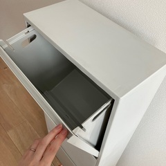 無印良品　３段ごみ箱　スリム
