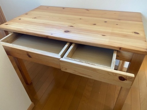 無印良品　学習机　デスクキャビネット