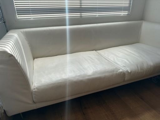 本革ソファ 白 ホワイト