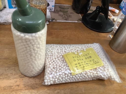 サバゲー用品、BB弾セットです①