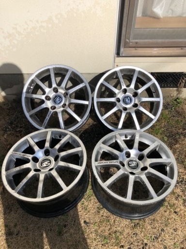 【受け渡し予定者、決まりました】アルミホイール　スポーツテクニック　16インチ