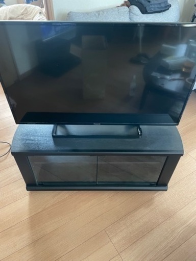 43V型　パナソニック社　録画付き　テレビ台セット