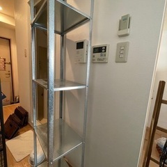 IKEA ヒュッリス　スチール棚　値下げしました　急募