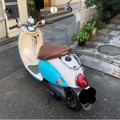 【受渡し決定済み】ヤマハ　ビーノ　低走行　ゆるキャン　志摩りん　自賠責付きの画像