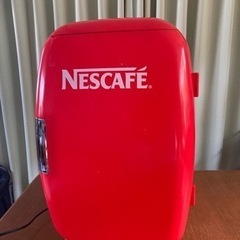可愛い赤いネスカフェミニ冷蔵庫16L 非売品