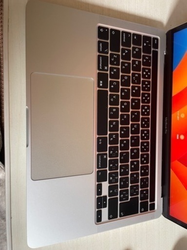 MacBook Pro (Retinaディスプレイ, 13-inch, 2020, Four Thunderbolt 3 ports) シルバー MWP82J/A