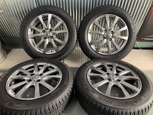 売約済　安心の調整済★175/65R15　アクア　ヴィッツ　スイフト　インサイト　TOYO　GIZ2　冬用　エアー＆バランス済み　即装着可能