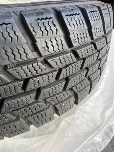 ■スタッドレスタイヤ 4本セット 155/65R13 グッドイヤー ホイール付き■GOODYEAR ICE NAVI 6 アイスナビ6