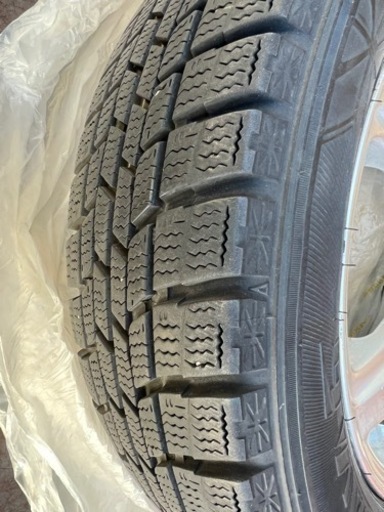 ■スタッドレスタイヤ 4本セット 155/65R13 グッドイヤー ホイール付き■GOODYEAR ICE NAVI 6 アイスナビ6