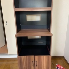 食器棚　コンセント付き　