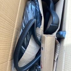 オフィスチェア　背もたれブラック（未使用品）の画像