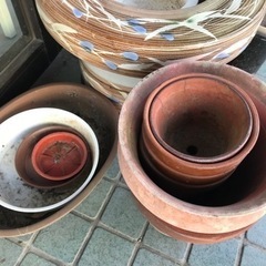 ※終了※⭐︎無料⭐︎火鉢 植木鉢 鉢 ガーデニングの画像