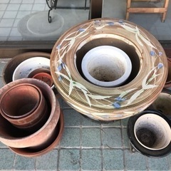 ※終了※⭐︎無料⭐︎火鉢 植木鉢 鉢 ガーデニング